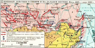 Гражданская война в Сибири. 1919-1920