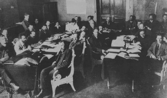 Заседание Совнаркома РСФСР 17 октября 1918 г. Принятие решения о создании Области немцев Поволжья